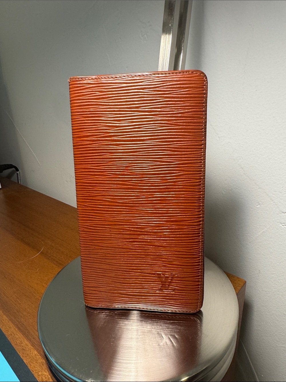 Louis Vuitton Brown Epi Leather Travel Wallet